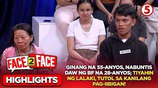 Ginang na 55-anyos, nabuntis ng BF na 28-anyos? | Face 2 Face