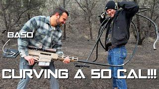 Can You Curve A 50cal Bullet?!? 3000 Feet Per Second!!!