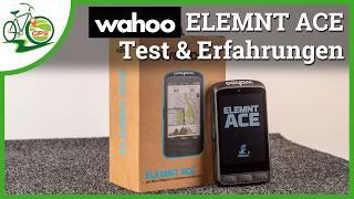 Revolution bei Wahoo  ELEMNT ACE im ausführlichen Test Sprachansage  Top-Display  Bike Profile