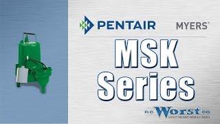 Myers MSK Series Sewage Pumps