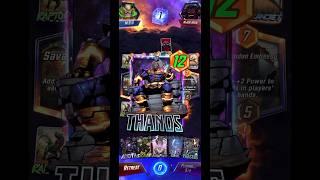 Powerful thanos deck [Marvel snap infinite] #marvelsnap #viralshorts #shortsvideo