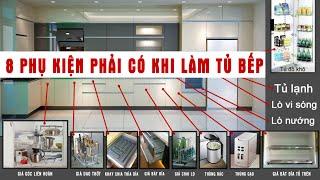 8 Phụ Kiện Tủ Bếp Thông Minh Không Thể Thiếu Khi Làm Tủ Bếp Năm 2022 | Kiến Thức Phụ Kiện Tủ Bếp #2