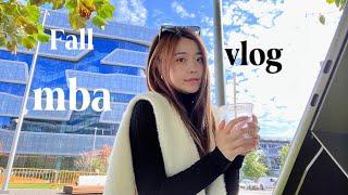 Fall MBA vlog in New York City | 纽约秋日vlog | 商学院日记