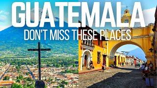 10 Best Places to Visit in Guatemala | Travel Video