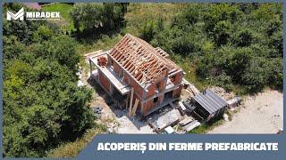 ACOPERIȘ PREFABRICAT din FERME DIN LEMN | Miradex