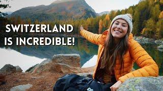 SWITZERLAND ROAD TRIP | Hiking in the alps & traveling with friends