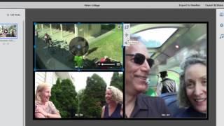 The Premiere Elements 15 Video Collage tool