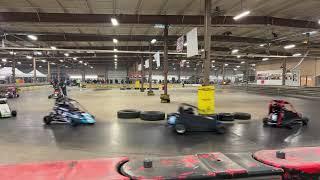 Senior Honda heat race 2 Winternationals indoors