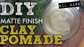 How to Make a Styling Clay Pomade - Matte Finish DIY