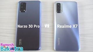 Realme Narzo 30 Pro vs Realme X7 SpeedTest and Camera Comparison