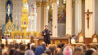 Fr. Mike Schmitz at the University of Notre Dame