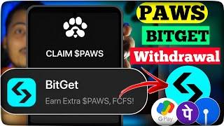 Paws Bitget Claim || Paws Bitget Withdrawal Process || Paws Bitget Adress  || Paws Bitget Transfer
