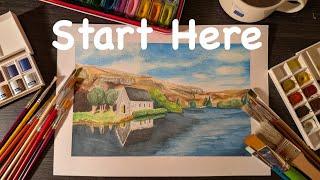 How to use Watercolour - Beginner’s guide