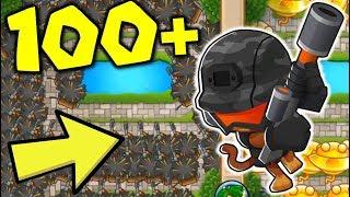 Can The DUMB SNIPER Go LATEGAME?  Snipers VS Sun Gods! - Bloons TD Battles