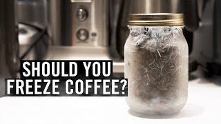 Should you freeze coffee beans?