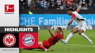 SGE Saves Draw In Injury Time! | Eintracht Frankfurt - Bayern München 3:3 | Highlights | MD 6