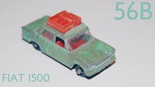 MATCHBOX restoration: No. 56B Fiat 1500 - DIECASTRESTOS