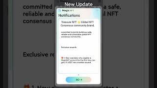 Treasure Nft Withdrawal New Update #treasurenft #magicnft Referral Code ..NXTV9ENK27U8Q