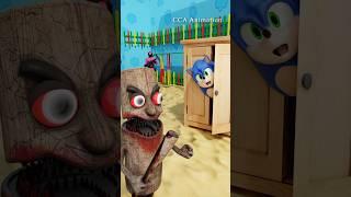 One Two, Buckle My Shoes! - SONIC | ITALIAN BRAINROT meme #sonic #tungsahur #funny #memes #cartoon
