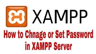 How to Set /Change Password in XAMPP Server , MySQL