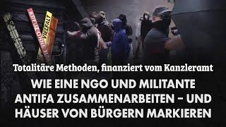 Wie eine NGO und militante Antifa in Niedersachsen zusammenarbeiten – und Häuser markieren