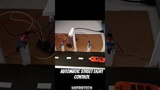 automatic street light control internship project