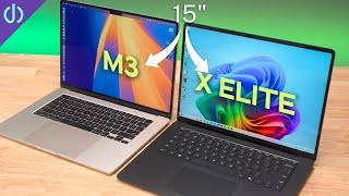 15" Surface Laptop 7 X Elite vs 15" MacBook Air M3
