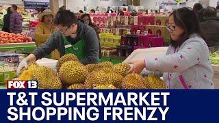 T&T Supermarket debut in WA sparks shopping frenzy | FOX 13 Seattle