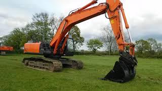 HITACHI ZX350 LC EXCAVATOR WALKROUND VIDEO