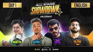 [ENGLISH] All Stars Showdown | Day 1 | Valorant | Trinity Gaming