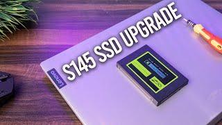 How to upgrade ssd of lenovo ideapad s145 laptop || Hindi