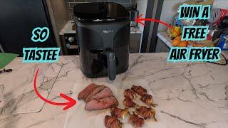 TRI TIP AND BACON WRAPPED PRAWNS - TASTEE AIR FRYER - FULLTIME RV LIVING - HOMESTEAD - WIN AIR FRYER