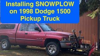 Installing SNOWPLOW on an Arizona Truck | Plow Truck Conversion | Popple People - Episode 106