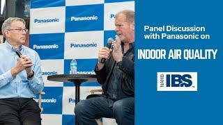 Panasonic Indoor Air Quality discussion at @IBSTV with Mike Holmes