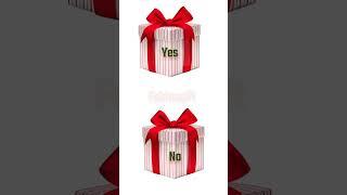 Choose your gift || yes or no || black gift box || #shorts #shortsfeed||  shorts || drawing