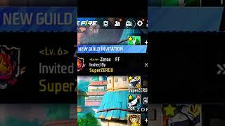 Finally I Joined Zerox FF Guild   @ZeroxFF   #gtk111 #zeroxff  #nstwinsff  #gwrisat