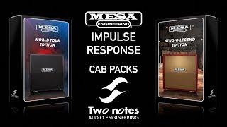 MESA/Boogie Official Impulse Response Two Notes IR Cab Packs