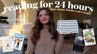 reading as many books as possible IN 24 HOURS… ️