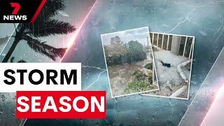 No sign of wild weather easing for Queensland  | 7NEWS