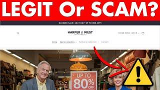Harper and West Review - Legit or Scam Store?