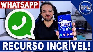 Como Enviar ARQUIVOS GRANDES pelo whatsapp, RECURSO INCRÍVEL!