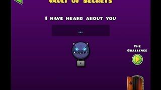 HOW TO UNLOCK SECRET DOOR IN VAULT [GEOMETRY DASH] [GD WORLD] [HD]