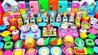 6 Minutes Satisfying with Unboxing Hello Kitty Kitchen Set | Review Miniature Pink Kitchen Set ASMR