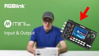 mini-ISO Input & Output #rgblink