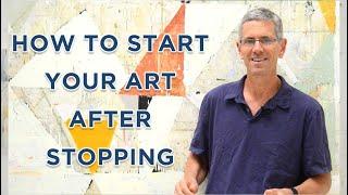 How to start your art after stopping with Nicholas Wilton