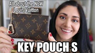 NEW: Louis Vuitton Key Pouch S | First Impression, Size Comparison, What it Fits, etc.