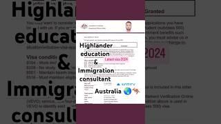 Australia latest study visa approval 2024 #like #visa #memes #motivation #share #studyvisa #movie