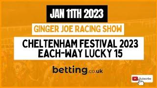 2023 Cheltenham Festival Ante Post Tips | EACH WAY LUCKY 15 | Ginger Joe | Betting.co.uk