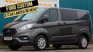 Ford Transit Custom Limited Doublecab Detailed Walk & Talk Review