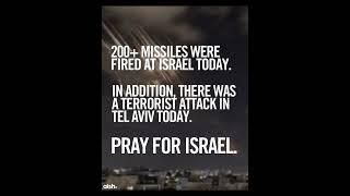 PRAY FOR ISRAEL! 